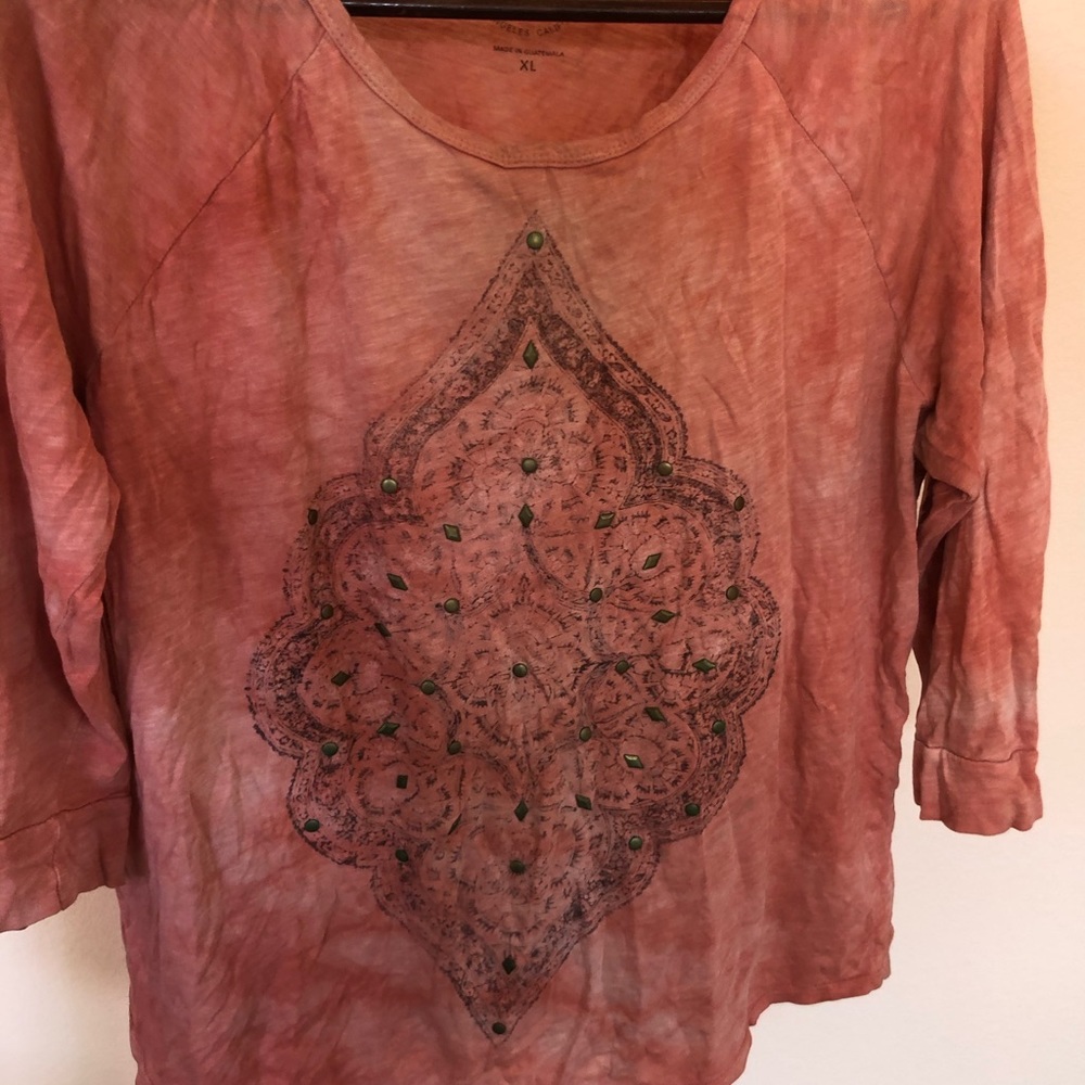 Lucky Brand mid sleeve top